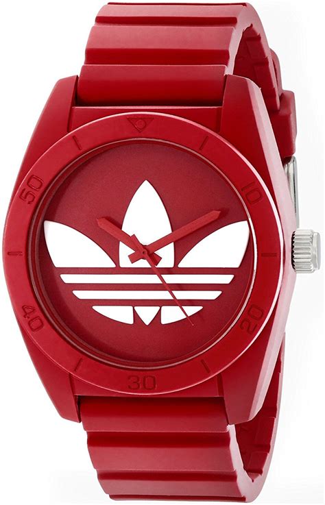 adidas red watch|adidas originals watch.